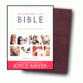 The Everyday Life Bible By Joyce Meyer 